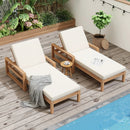 TREXM Outdoor Lounge Chairs Set of 2 by HouseOfZazla