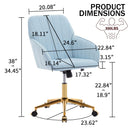 Adjustable Ergonomic Swivel Office Chair by Unique Piece Furniture