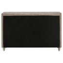 Antonella 7-drawer Upholstered Dresser Ivory and Camel