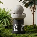 Outdoor Garden Lantern with Warm LED Light Deer Silhouette by HouseOfZazla
