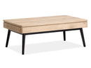 Fletcher - Lift Top Storage Cocktail Table - Driftwood by Unique Piece Furniture