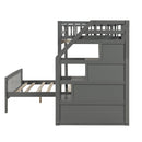 Loft Bed With Staircase And Storage by HouseOfZazla