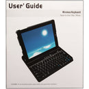 Wireless Keyboard Case Cover for iPad2, black