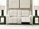 Orlen - Double Reclining Loveseat With Console - Winter by Unique Piece Furniture