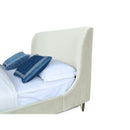 Heather - Upholstered Bed With Curved Headboard by HouseOfZazla