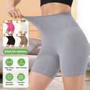 High-Waist Biker Shorts with Tummy Control for Workouts by LJGDeals