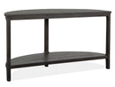 Boswell - Demilune Sofa Table - Peppercorn