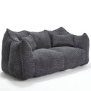 Comfortable Dual Beanbag Chair With High Resilience Foam Core For 2 People by HouseOfZazla