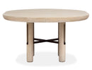 Sunset Cove - Extendable Round Dining Table - Sanibel Brown by Unique Piece Furniture