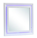Lorana - Elegant Transitional LED Mirror by HouseOfZazla