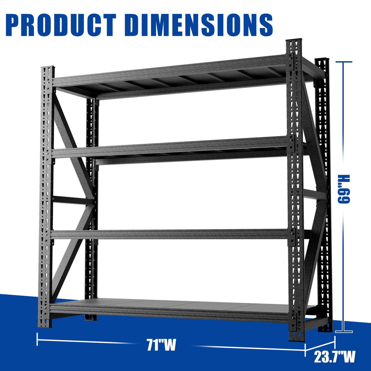 5000LBS Industrial Shelving for Warehouse, photo 3 of 10