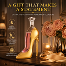 Gold Heel Stiletto High Heels Shape Decanter Whiskey and Wine Decanter