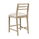 Counter Stool with Ladder Back (Set of 2)