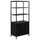 Kenneth - 3 Shelf Radio Weave Accent Cabinet