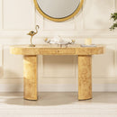Jesse - Single Drawer Oval Computer Desk by HouseOfZazla