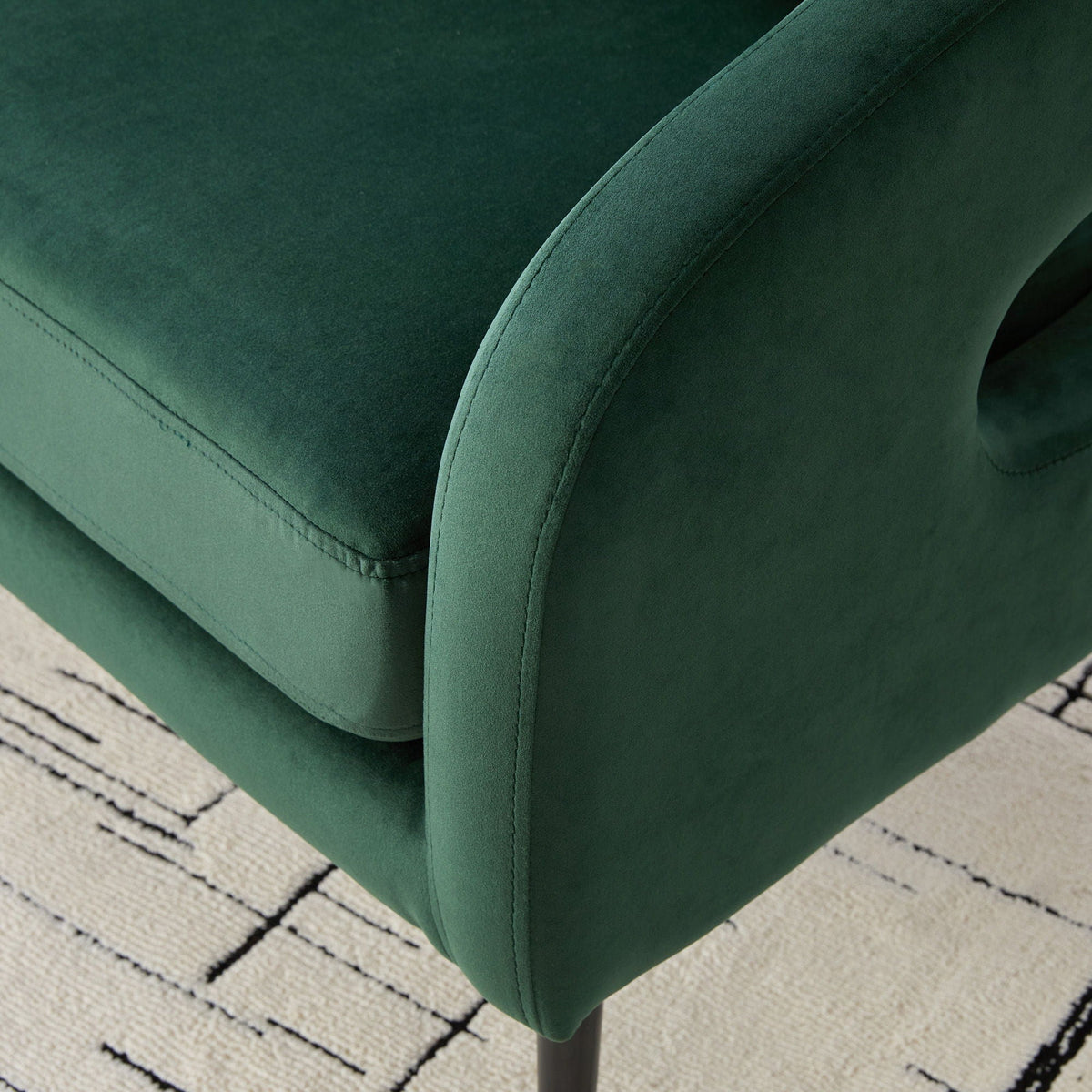 Open Back Loveseat Settee With 3 Pillows, photo 23 of 28