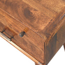 Avora - 3 Drawer Nightstand - Brown by Unique Piece Furniture