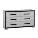 Adelaide - Dresser With Sleek Finish And Drawer Pulls by HouseOfZazla