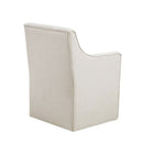 Traditional Skirted Dining Arm Chair by Unique Piece Furniture