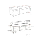 Avalon - Multifunctional Storage Ottoman Bench by Unique Piece Furniture