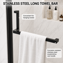 34"-35.2" x 72" Semi-Frameless Pivot Shower Door, Matte Finish by HouseOfZazla