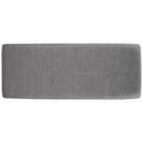 6 Piece Wooden Dining Table set, Kitchen Table set with 4 Chairs and Bench, Farmhouse Rustic Style,Gray