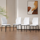 Ergonomic Simple Chair With Metal Leg by HouseOfZazla