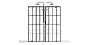Shower Door Walk - Black by HouseOfZazla