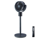 7-Inch Pedestal Fan with Oscillating Standing Design and Remote Control by HouseOfZazla