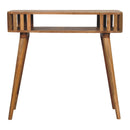 Slatted Console - Light Brown by Unique Piece Furniture