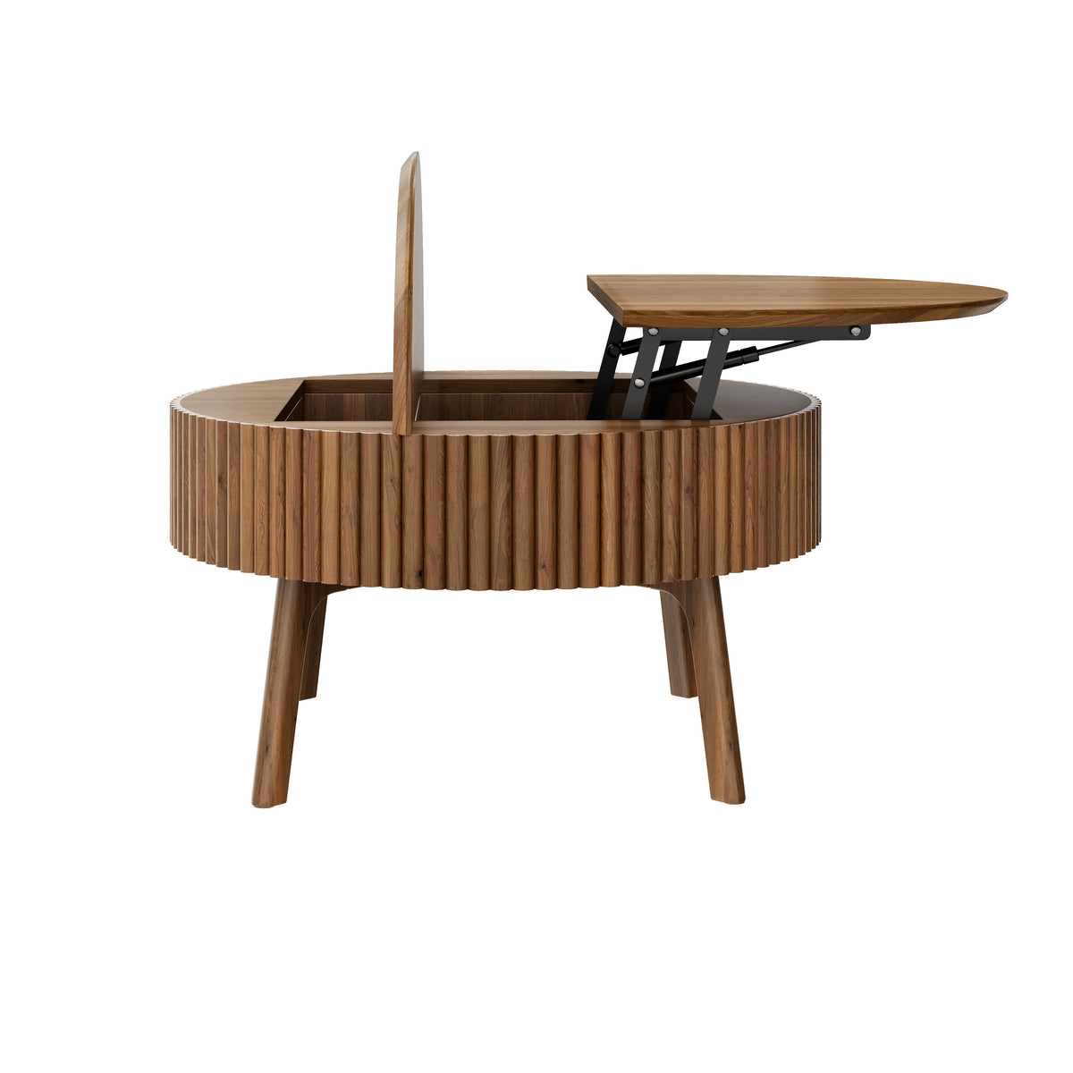 Modern Round Lift-Top Coffee Table, photo 10 of 10