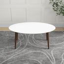 Ada - Mid-Century Modern Style Oval Dining Table by HouseOfZazla