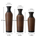 Classic And Neat Floor Vase, High Independent Flower Stand (Set of 3) by HouseOfZazla