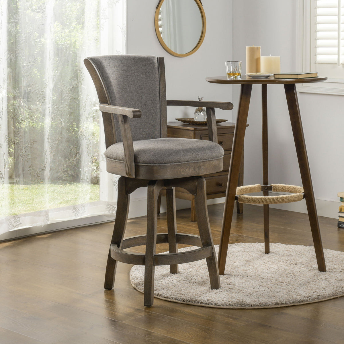 Williams - Swivel Counter Height Bar Stool, photo 3 of 35