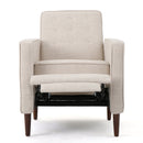 Mid-Century Modern Recliner With Button Tufted Waffle Stitch by HouseOfZazla