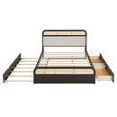 Platform Bed With Trundle And 2 Drawers by HouseOfZazla