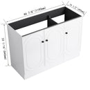 Modern Freestanding Bathroom Vanity With Soft Close Cabinet Doors by Unique Piece Furniture