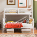 Detachable Design Bunk Bed With Ladder by Unique Piece Furniture