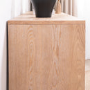 Rustic Wood Console Table with Natural Log Accents – 62" Entryway Table