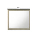 Travonte - Mirror - Gray / Beige by Unique Piece Furniture