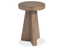 Lansbury - Round Accent End Table - Antique Wheat by Unique Piece Furniture