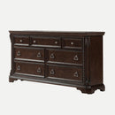 7 Drawer Dresser - Mahogany by HouseOfZazla