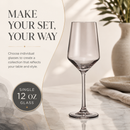 Make Your Own Set Wine Glass SINGLE, Large 12 oz (Midnight Blue)