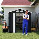 Campcraft 8x6 FT Outdoor Metal Storage Shed by HouseOfZazla