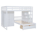 Bunk Bed With Wardrobe, Drawers by HouseOfZazla