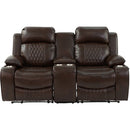 Power Motion Living Room Set With USB Port, Adjustable Headrest, Cup Holder by HouseOfZazla
