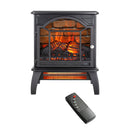 3D Flame Electric Infrared Quartz Fireplace Stove With Remote Control by Unique Piece Furniture