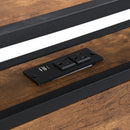 Metal Platform Bed Frame With Wooden Headboard And Footboard With USB Liner, No Box Spring Needed, Under Bed Storage by HouseOfZazla