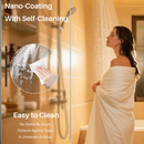 Frameless Sliding Shower Door, 44-48 in W x 75 in H by HouseOfZazla