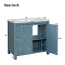 Bathroom Vanity Organizer With Sink, Combo Cabinet Set, Bathroom Storage Cabinet by Unique Piece Furniture